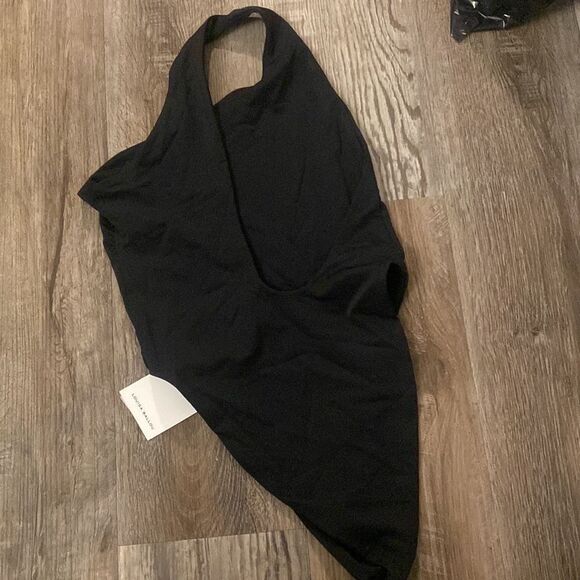 New Louisa ballou plunge one shoulder swimsuit Medium - Picture 5 of 5